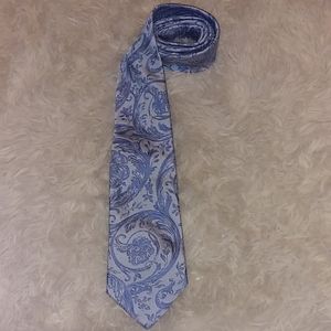 Light Blue Versace Tie